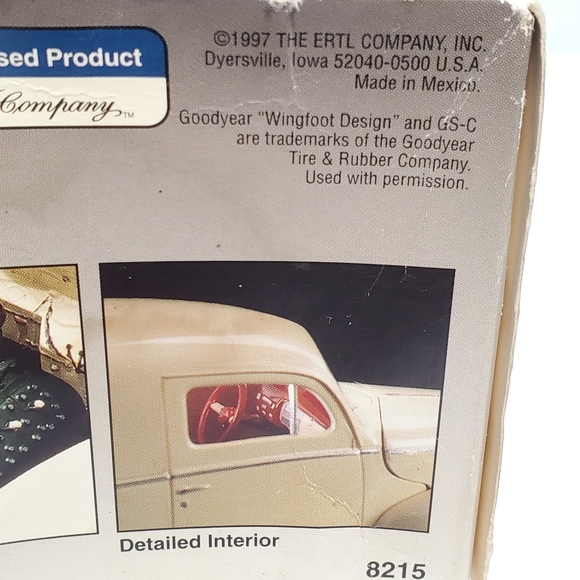 AMT Ertl 1940 Ford Sedan Delivery Model Kit #8215 Scale 1/25 SEALED BOX NEW. - Picture 14 of 14